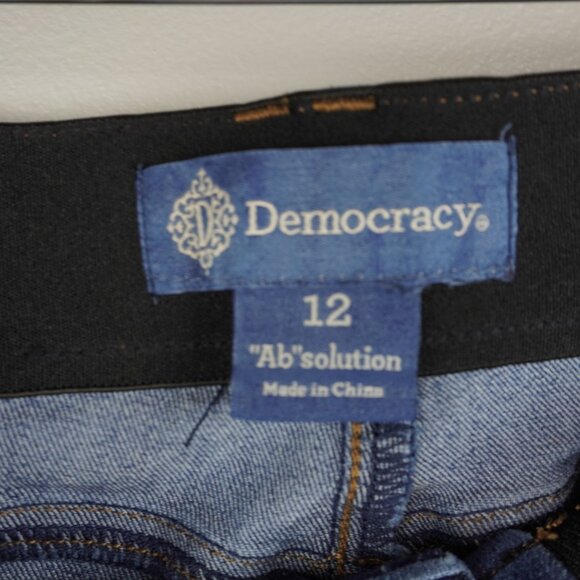 Democracy‎ "Ab"solution Tapered Leg Jeans Size 12 - Picture 5 of 8
